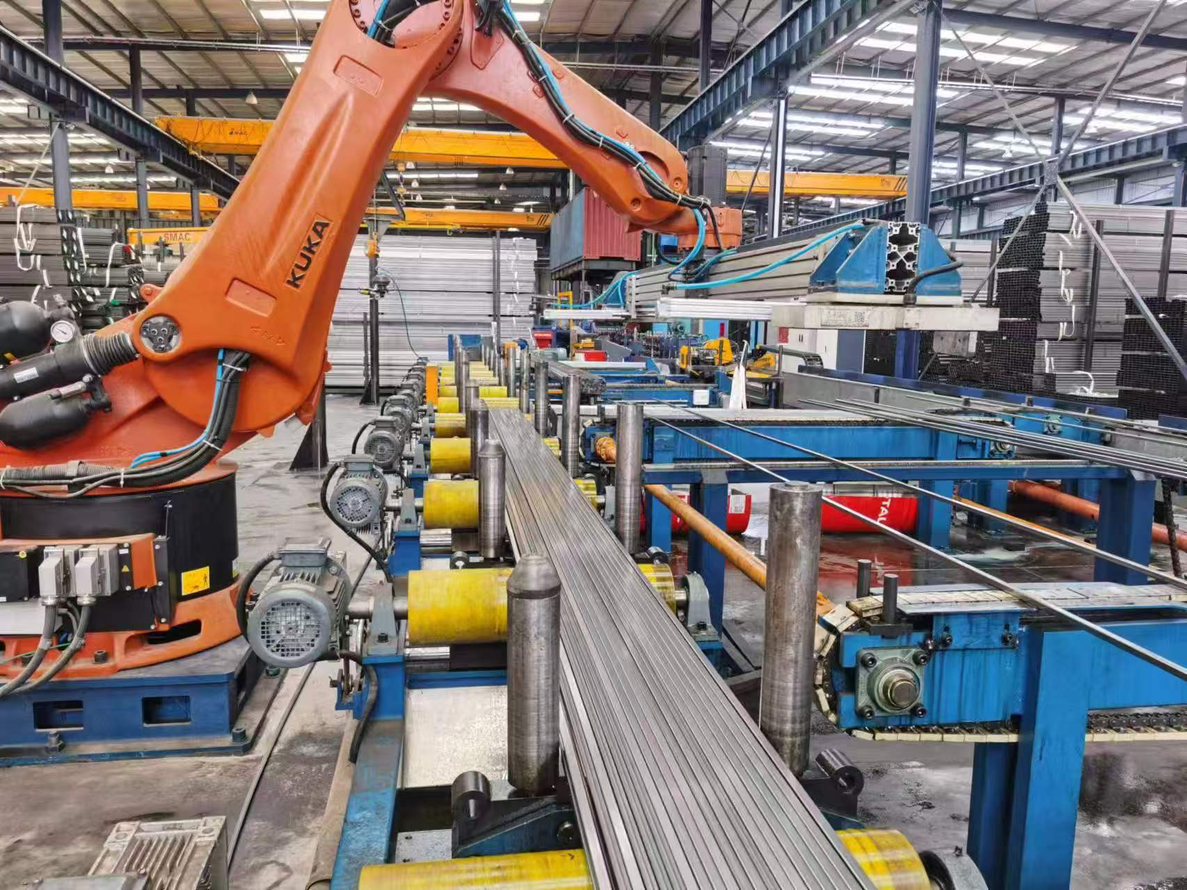 Automated Welded Pipe Line